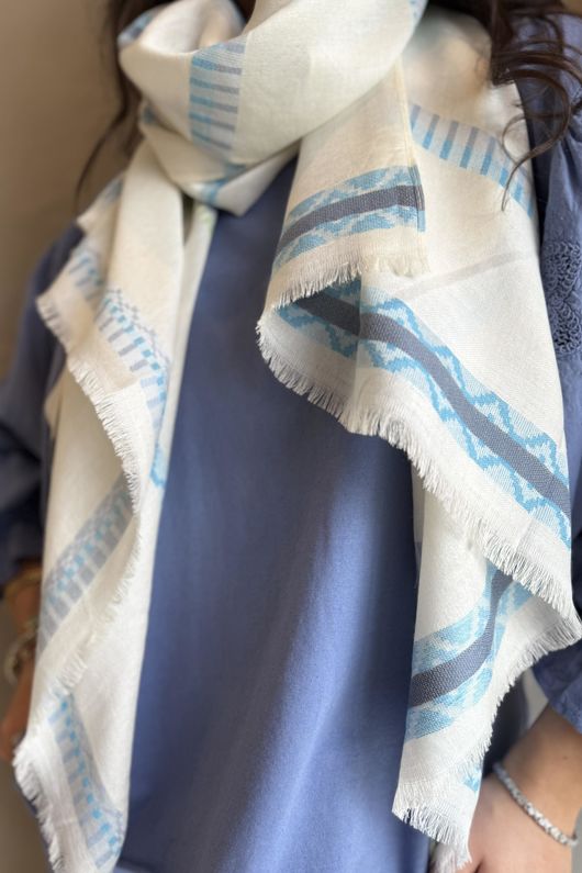 Peruvian Linear Scarf B